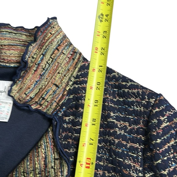 Joseph Ribkoff Multicolor Textured Blazer - Picture 13 of 16